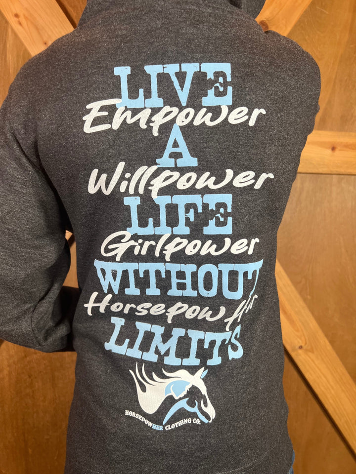 Live a Life Without Limits Youth Hoodie