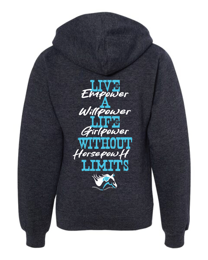 Live a Life Without Limits Youth Hoodie